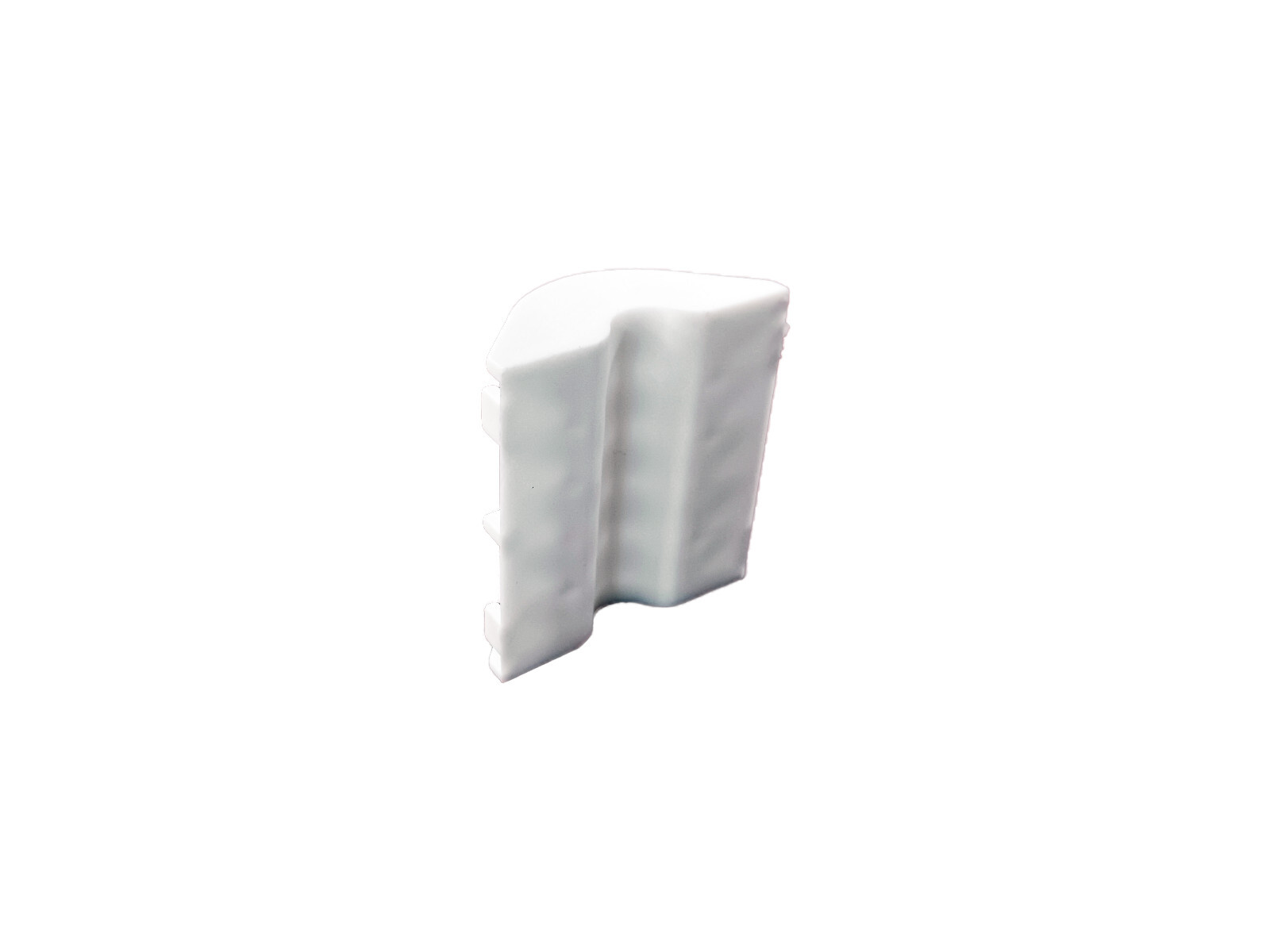 TPC type Post Mounted Utility Pole Post Tray Shelf Table White