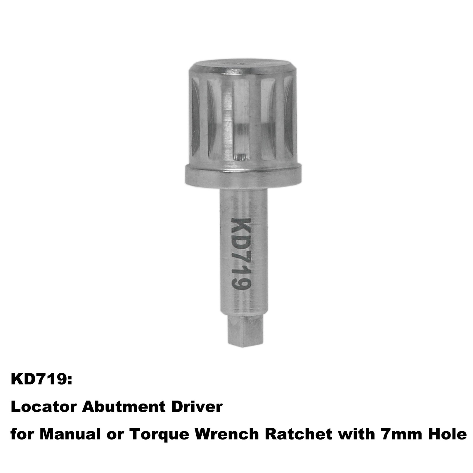 Dental Overdenture Titanium Locator Abutment For Multi Implant System Attachment