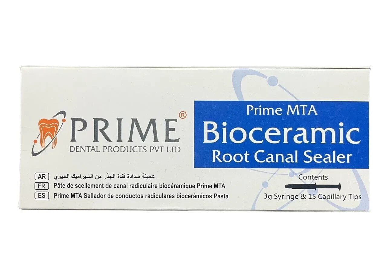 Prime Dental MTA Bioceramic Root Canal Sealer Syringe Tips for Dental Procedures