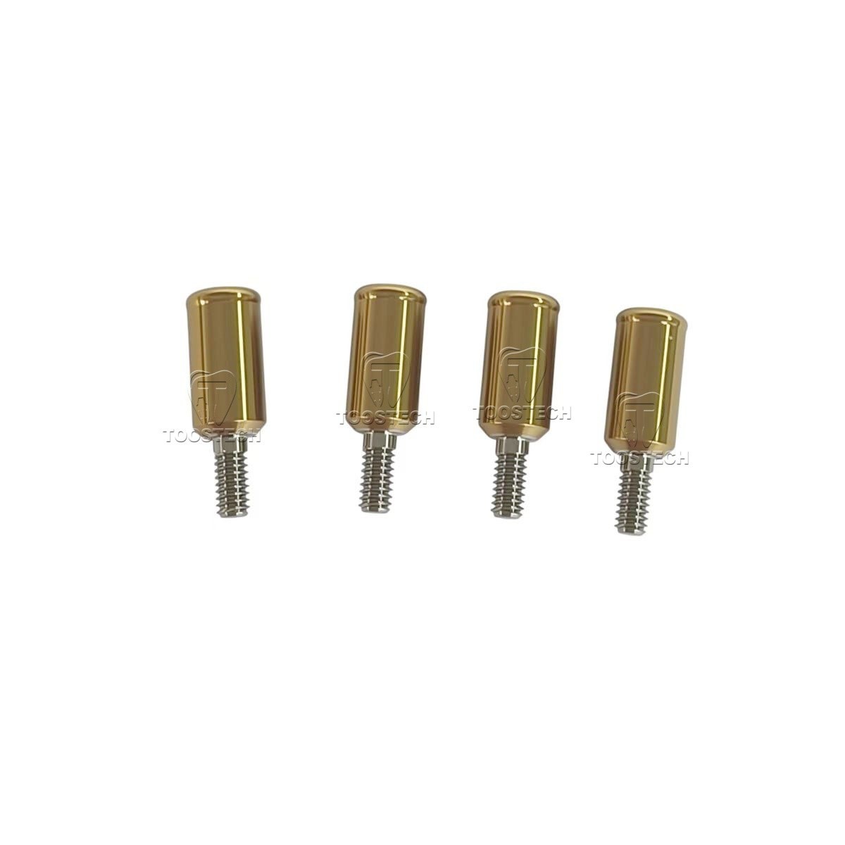 Overdenture locator Abutment fits to Zimmer Tapered Screw-vent 3.5 GH0.5~7.5mm