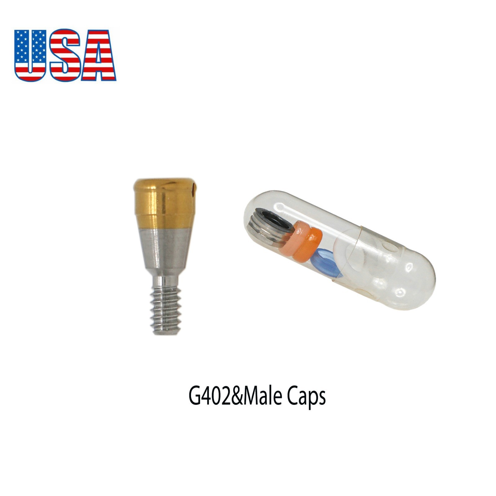 US Implant Locator Attachment Abutment For Hiossen ET Regular Platform 1.0-7.0mm