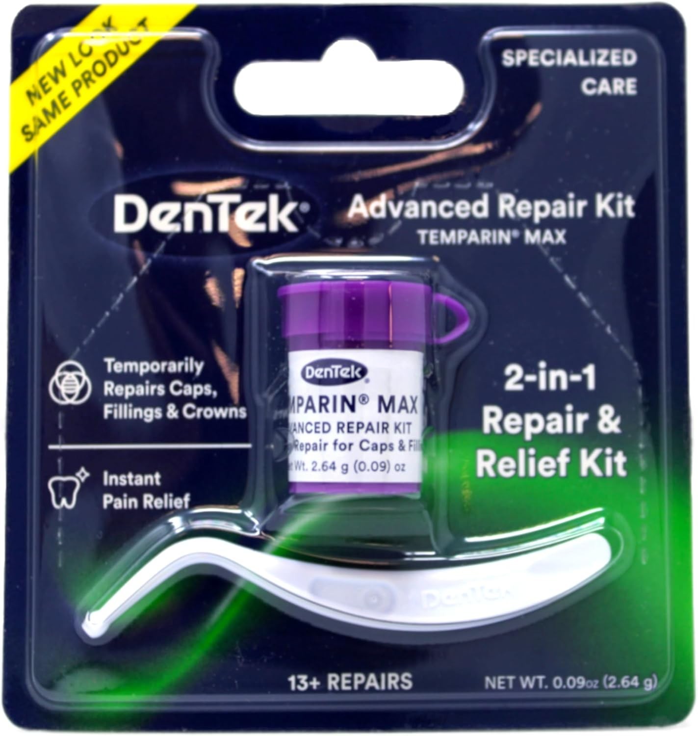 Temparin Max Dental Repair Kit – 13+ Repairs, Emergency Tooth Fix Solution