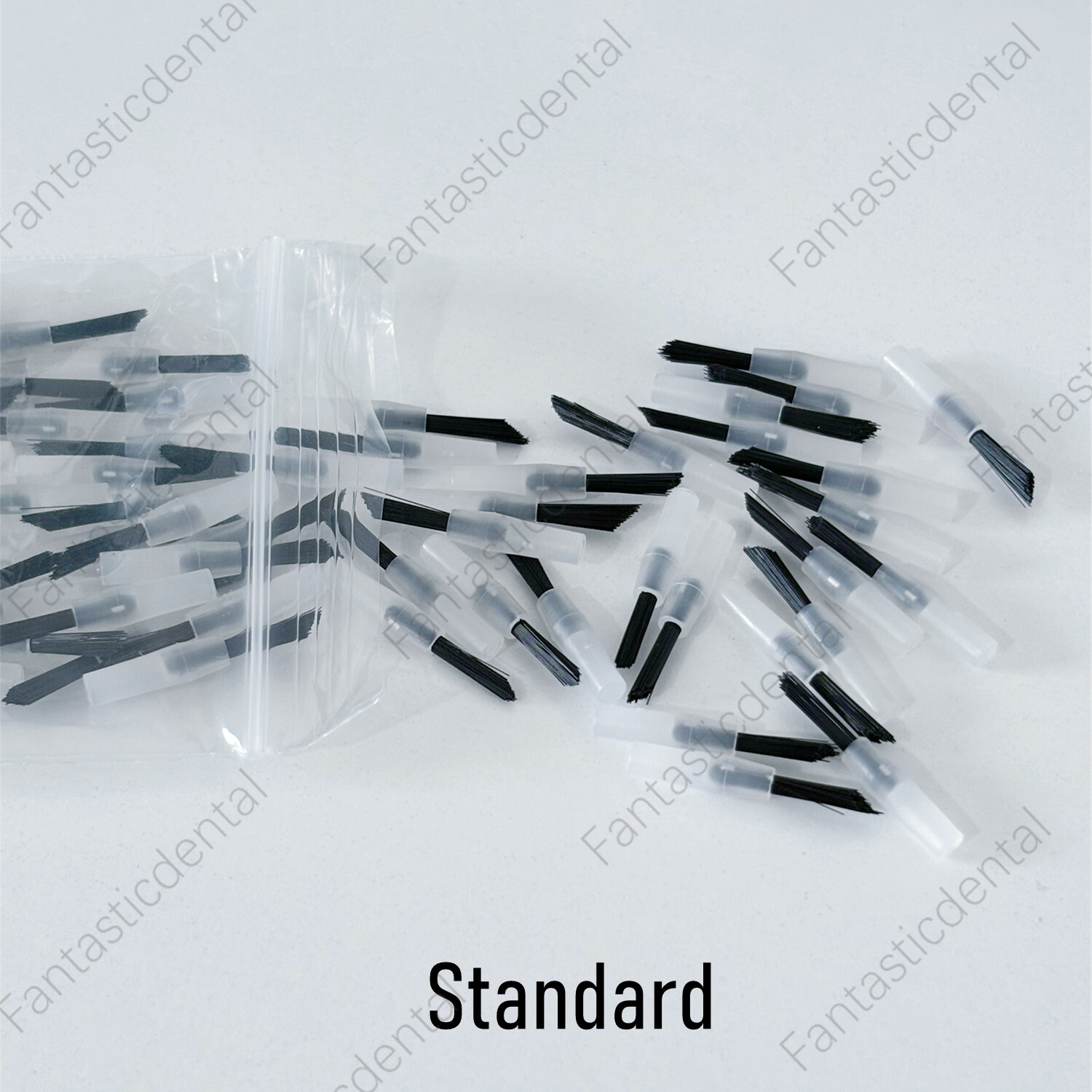 Dental Micro Brushes Tips Applicator Handle Brush Composite Resin Disposable