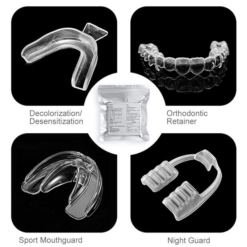 Dental Splint Sheet Hard Orthodontic Retainer Sheets Thermoforming Material 1.0