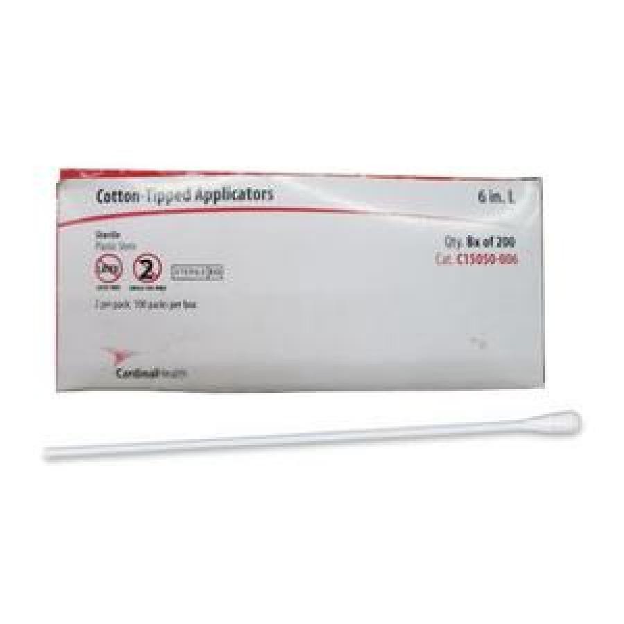 Cardinal Cotton Tipped Applicator Shaft Single End Tip Cotton Tip Shaft, 1000 Ct