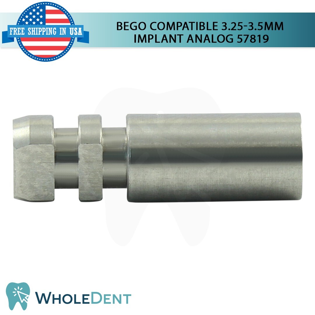 10x Fixture Analog Bego® Compatible Ø3.75mm Dental Impression 57819