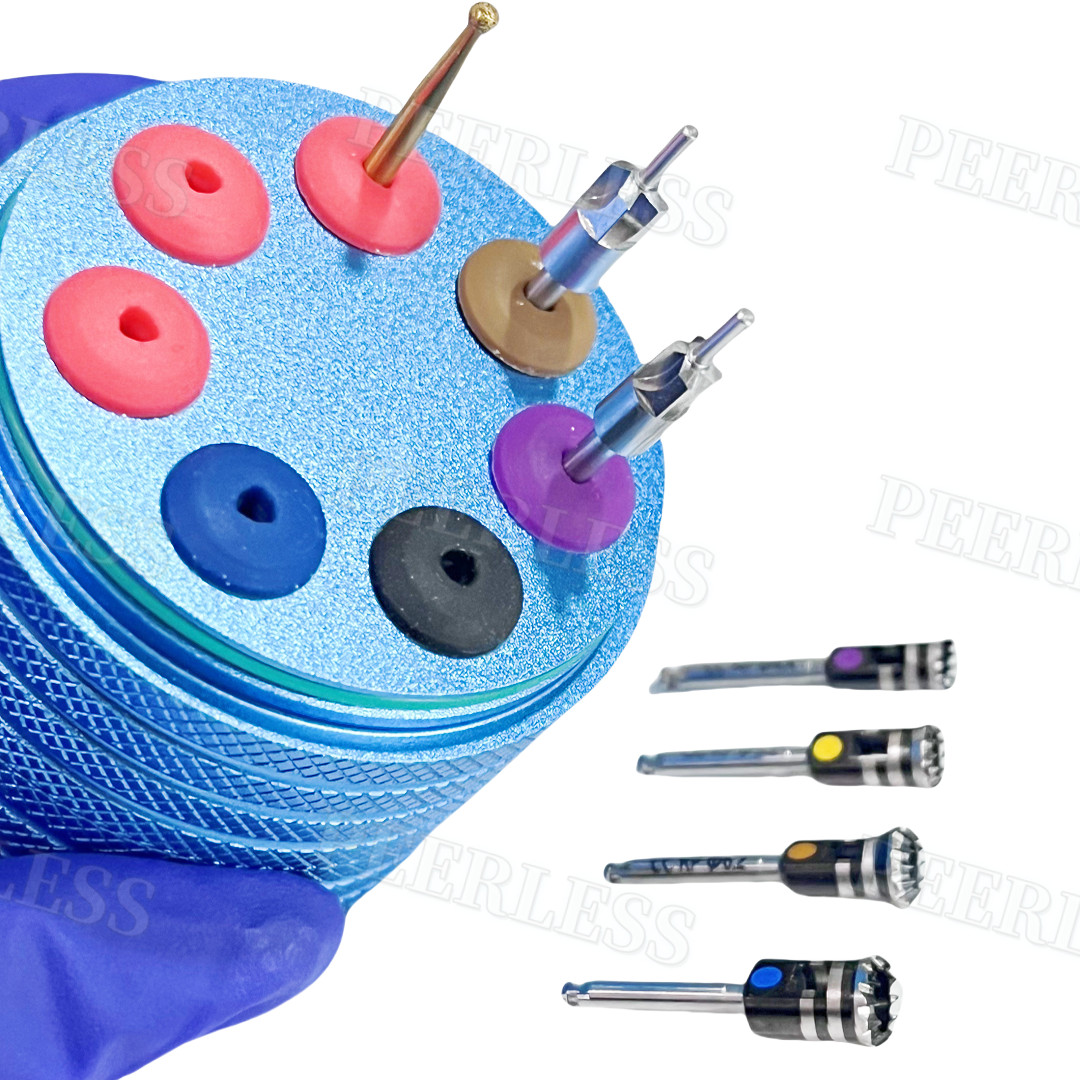 Dental Drills Mill Profiler Ridge Trimmer Abutment Trimming Drill NOBEL Kit
