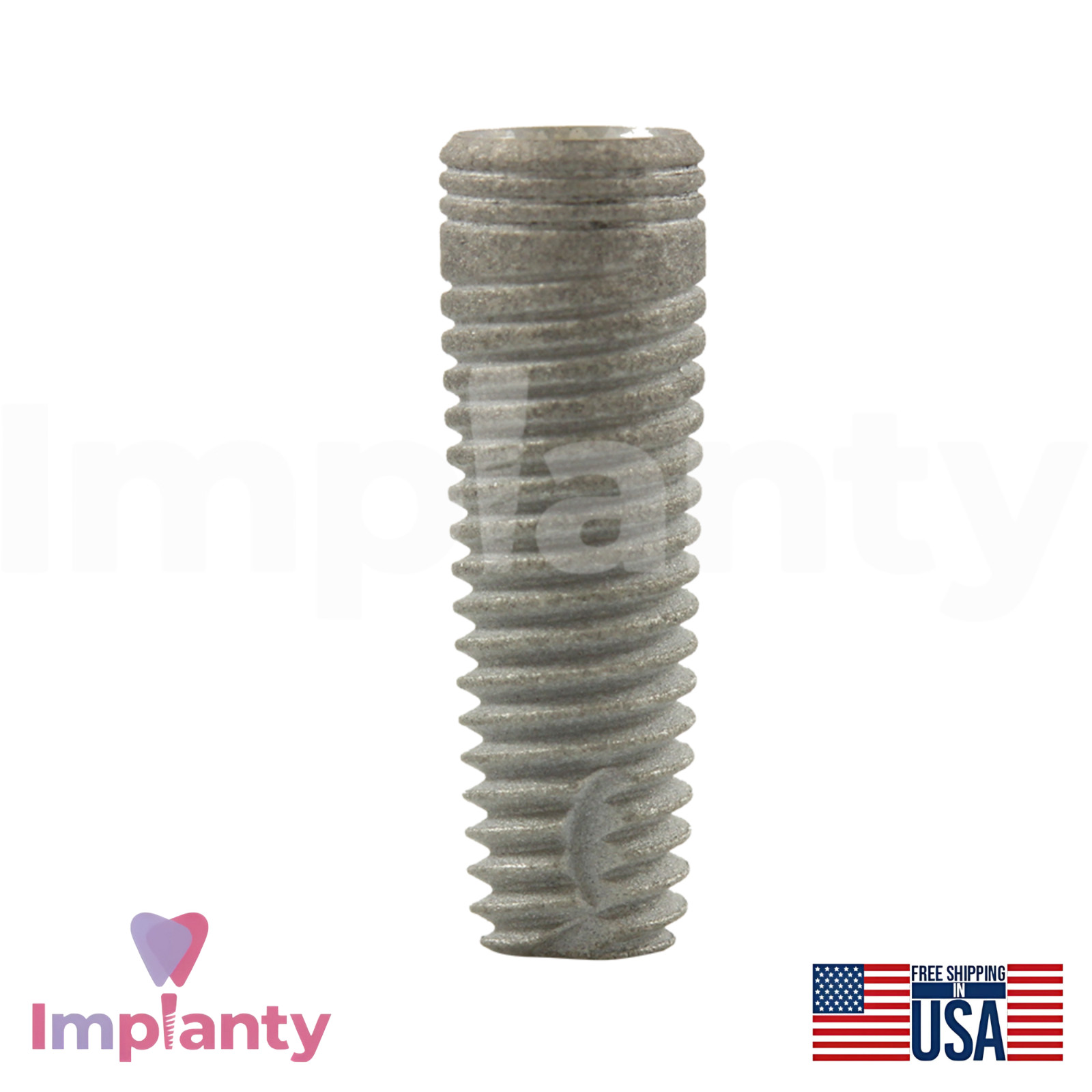 GDT CFI Int Hex 2.42mm Connection Dental Cylindrical Fixture Titanium Set