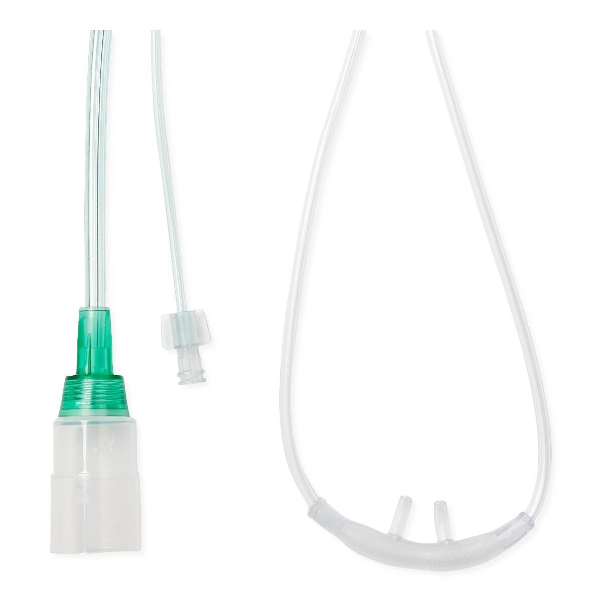 *25-Pieces* Medline SuperSoft Adult CO2 Cannula Green HCS4561S