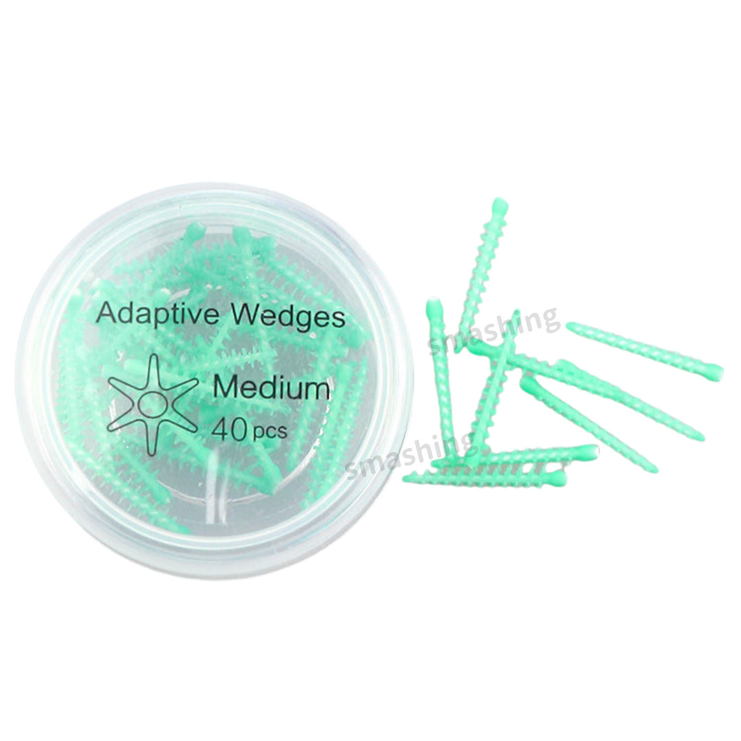 Dental Adaptive Wedges Thorn Soft Face Wedge Firm Core Matrix 134℃