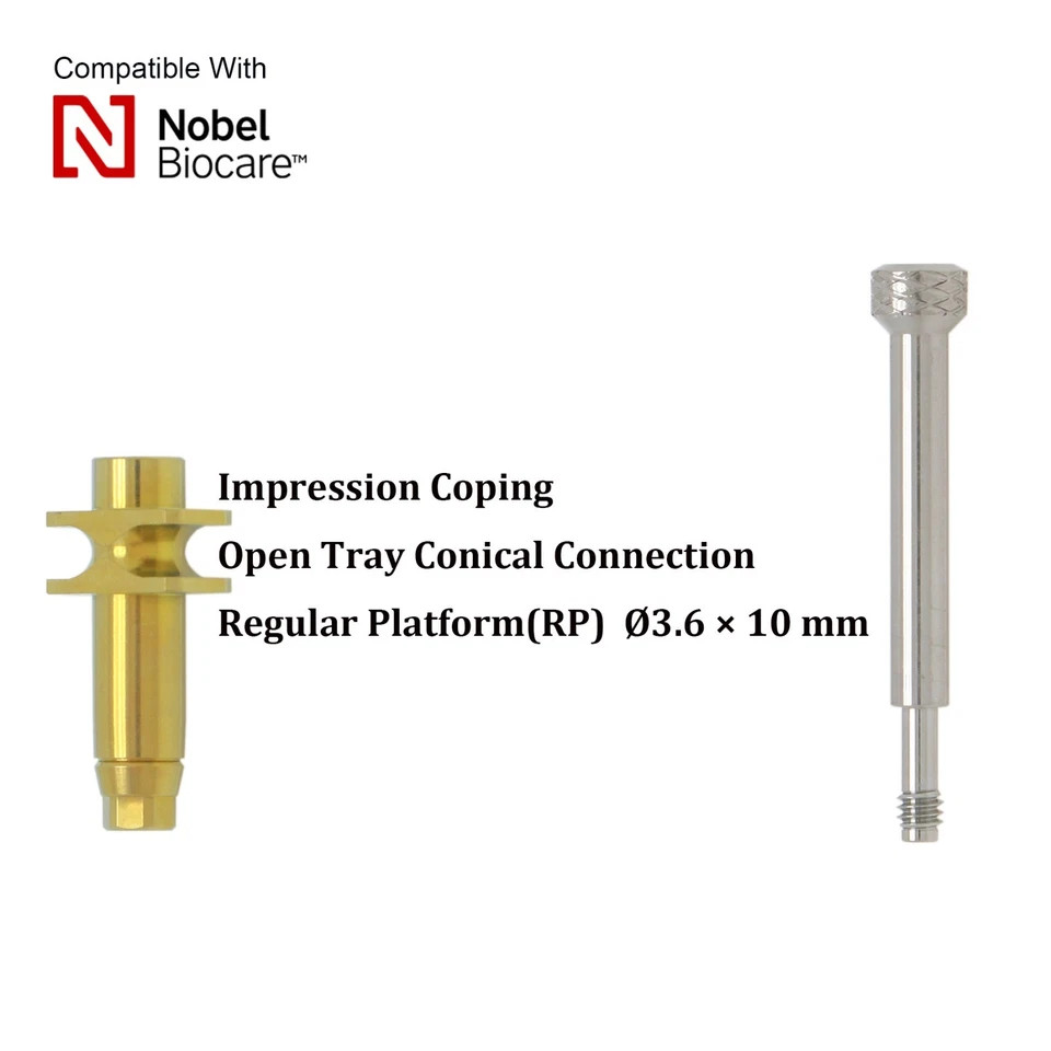 US Implant Scan Body / Analog / Transfer Coping for Nobel Biocare Active