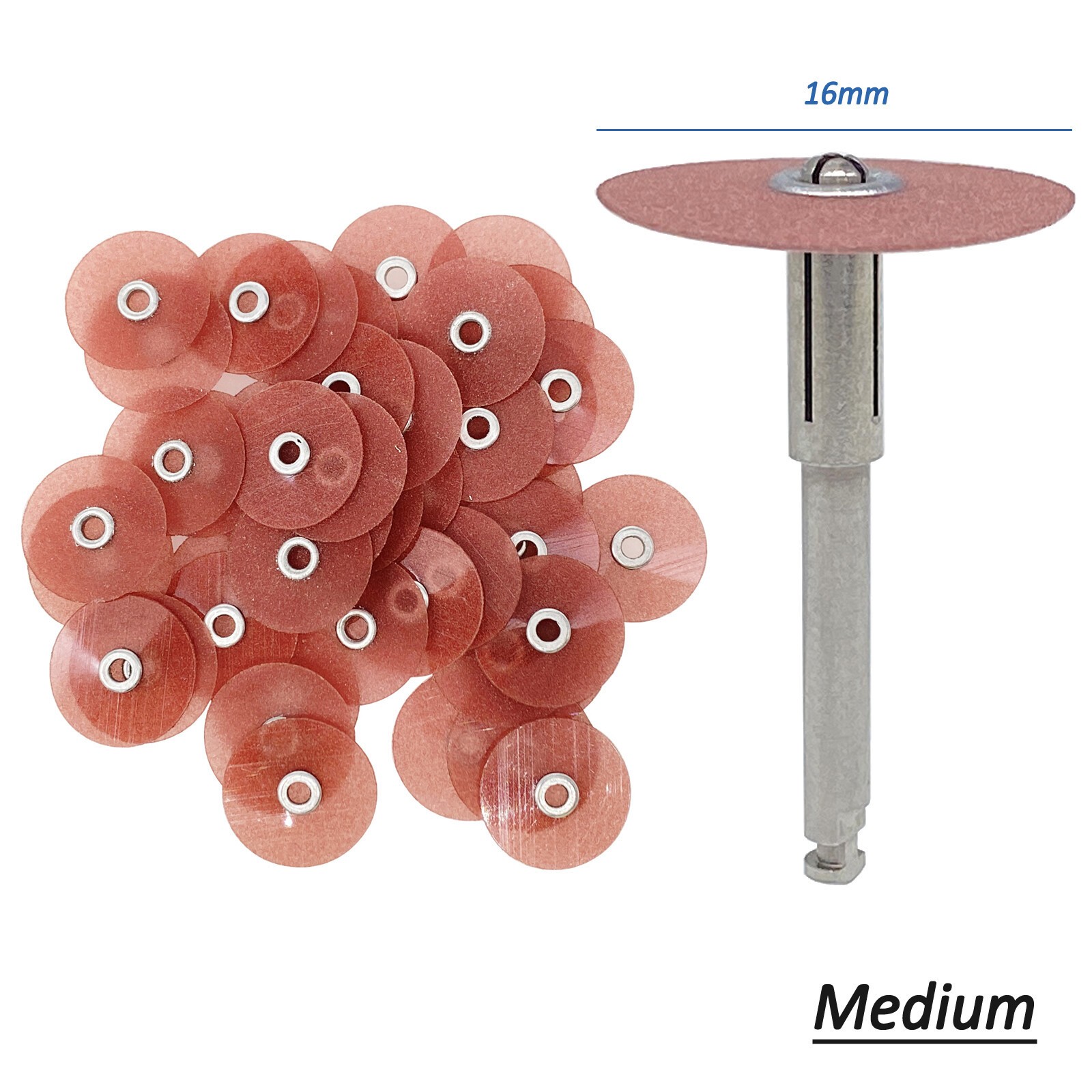 Dental Soflex Coarse Medium Fine Superfine Composite Finishing Polishing Disc 16