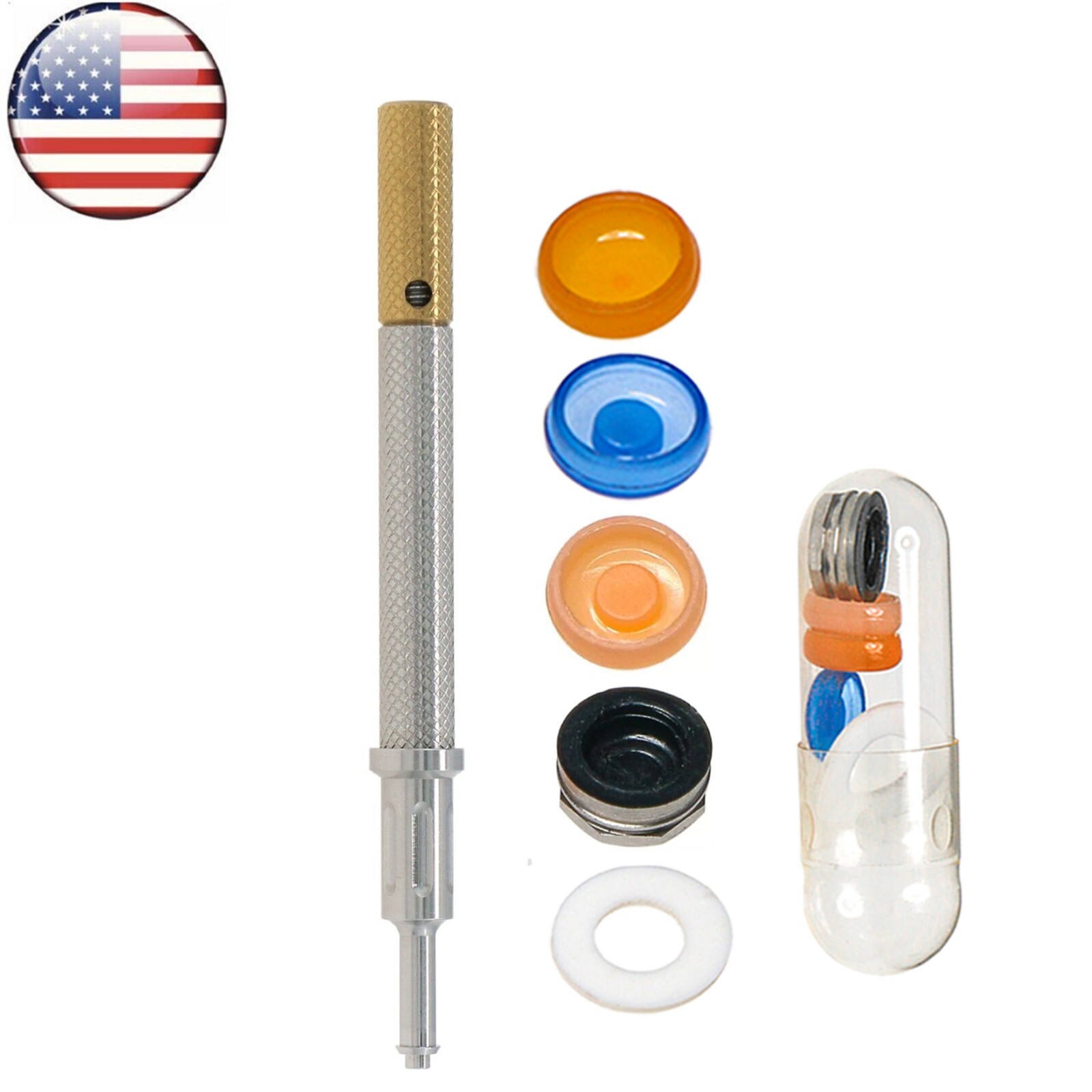 US Dental Locat0r Implant Retention Caps Insertion Extraction Remove Core Tool