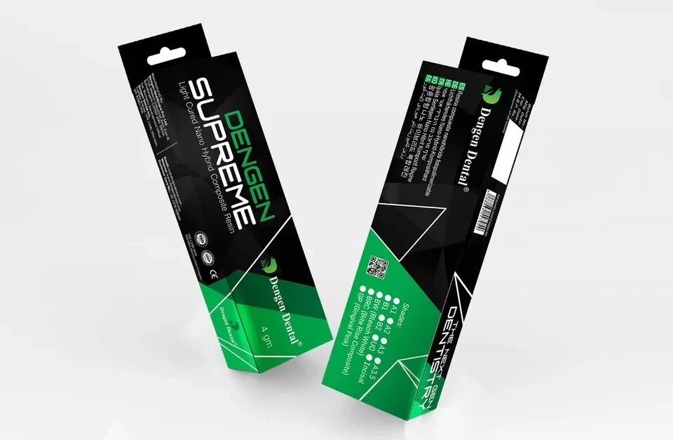 Dengen Dental Supreme Single Composite Light Cured Nano Hybrid Resin (Free Ship)