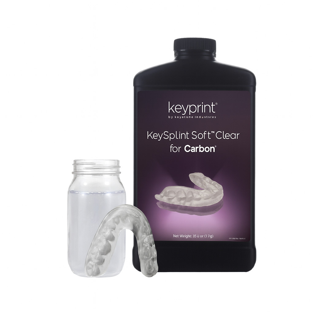 KeySplint Soft Clear for Carbon 1KG
