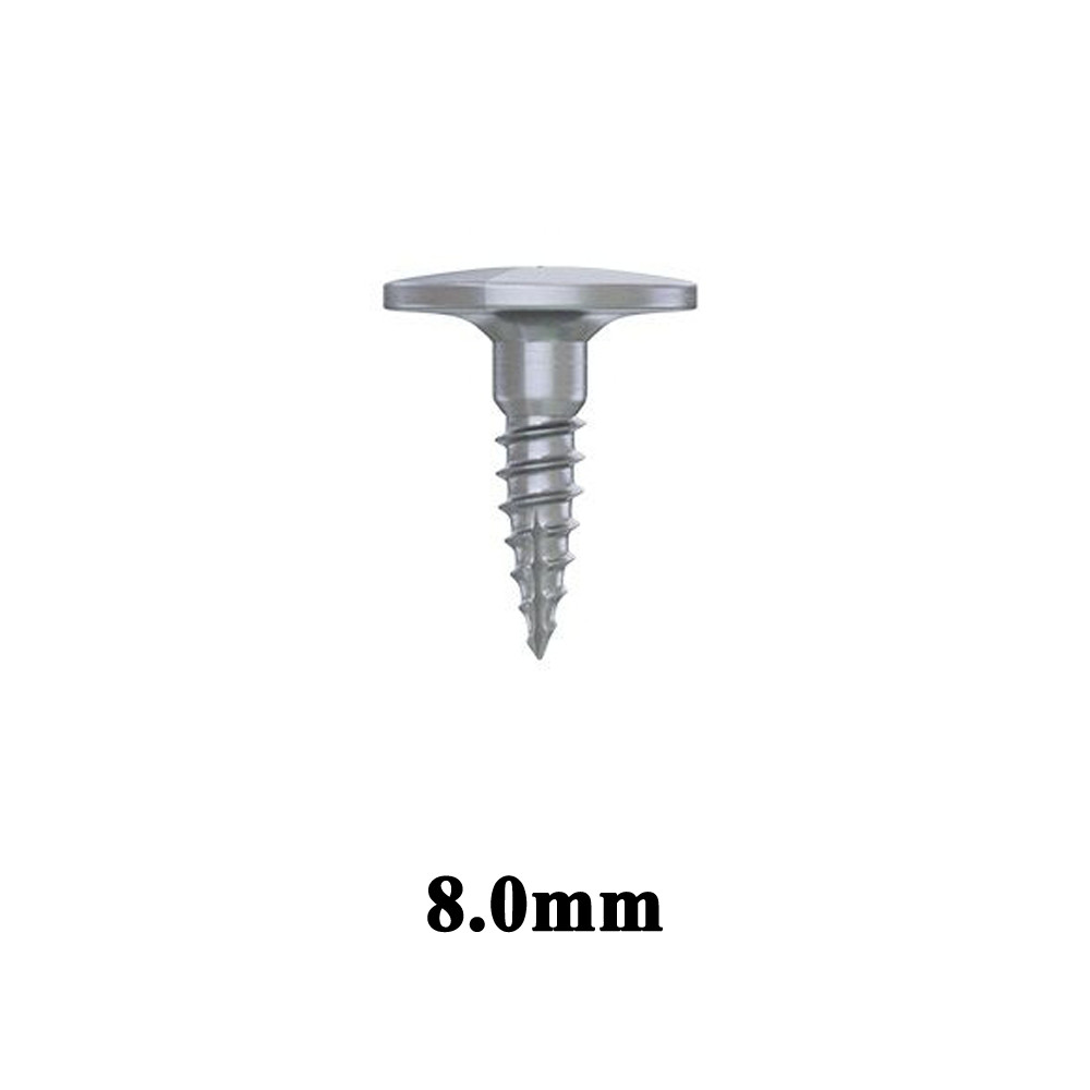 10pcs Dental GBR Tenting Screw Half Thread Surg ical Membrane Fixation
