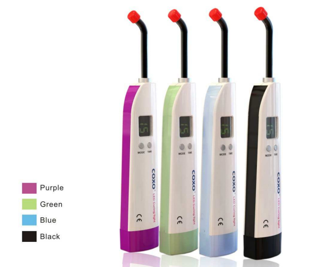 Lamp LED Light Cure Wireless BLACK DB-686 DELI Dental Endodontics Equipment