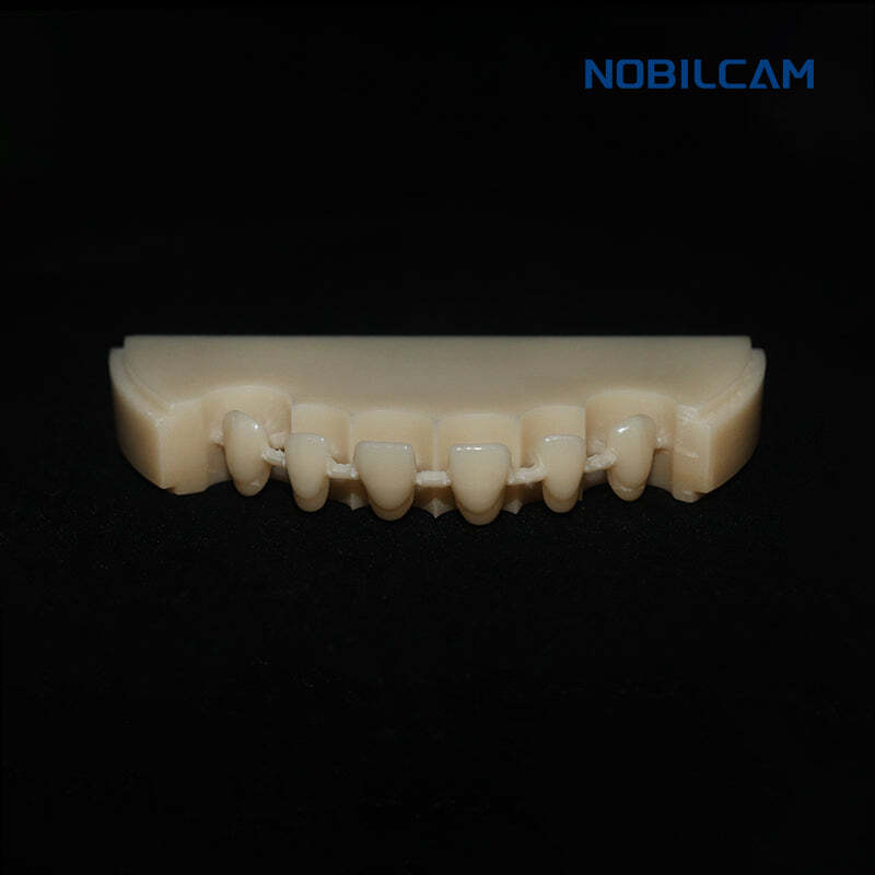 NOBILCAM Dental Multilayer PMMA Disc CAD/CAM Block, 98mm, 95mm All Shades