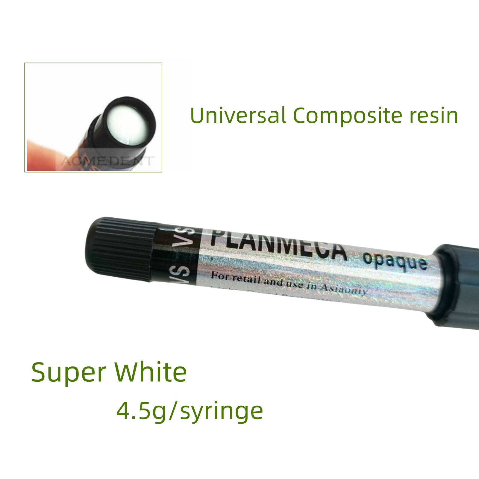 Dental Composite Resin Veneers Aesthetic Teeth Whitening Super White