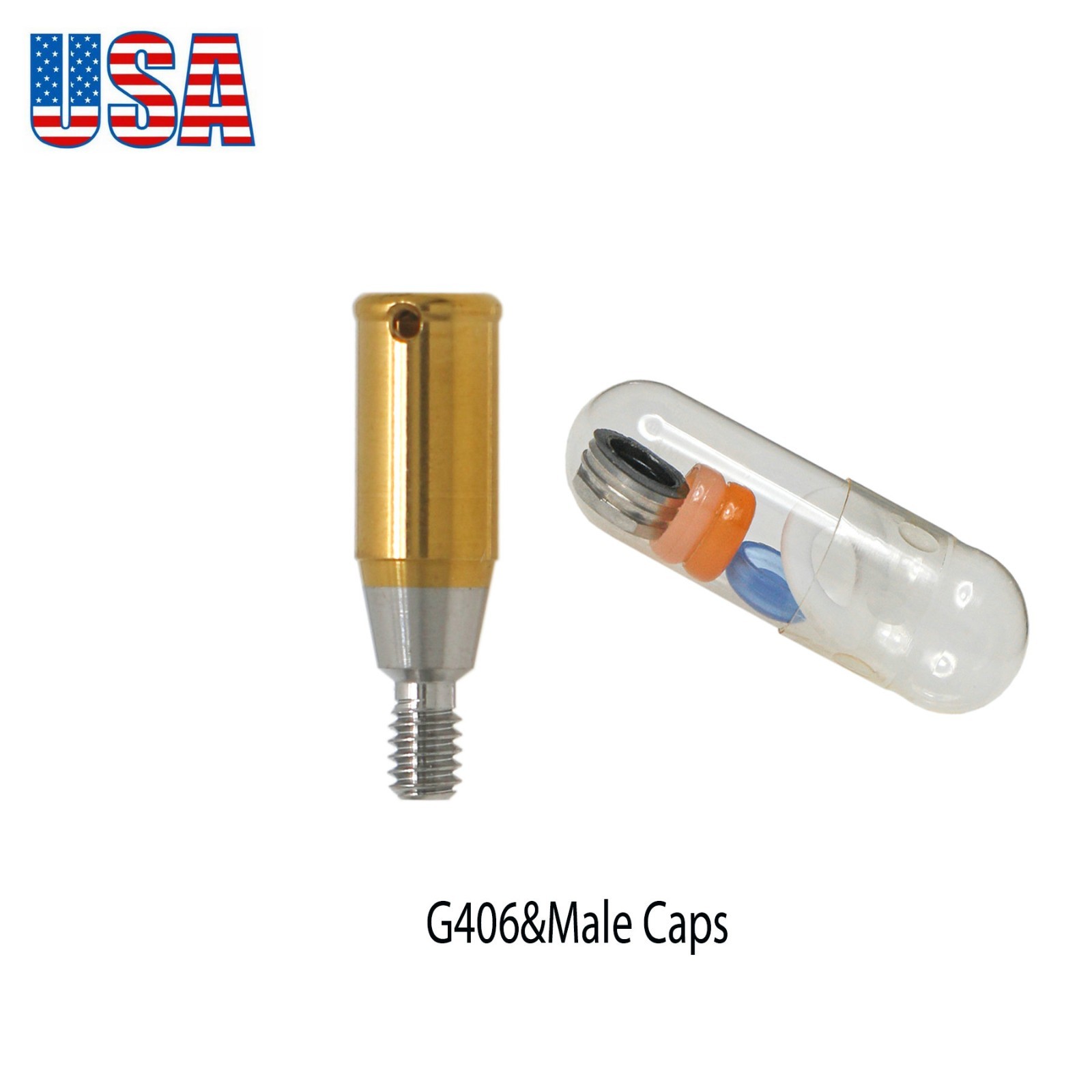 US Implant Locator Attachment Abutment For Hiossen ET Regular Platform 1.0-7.0mm
