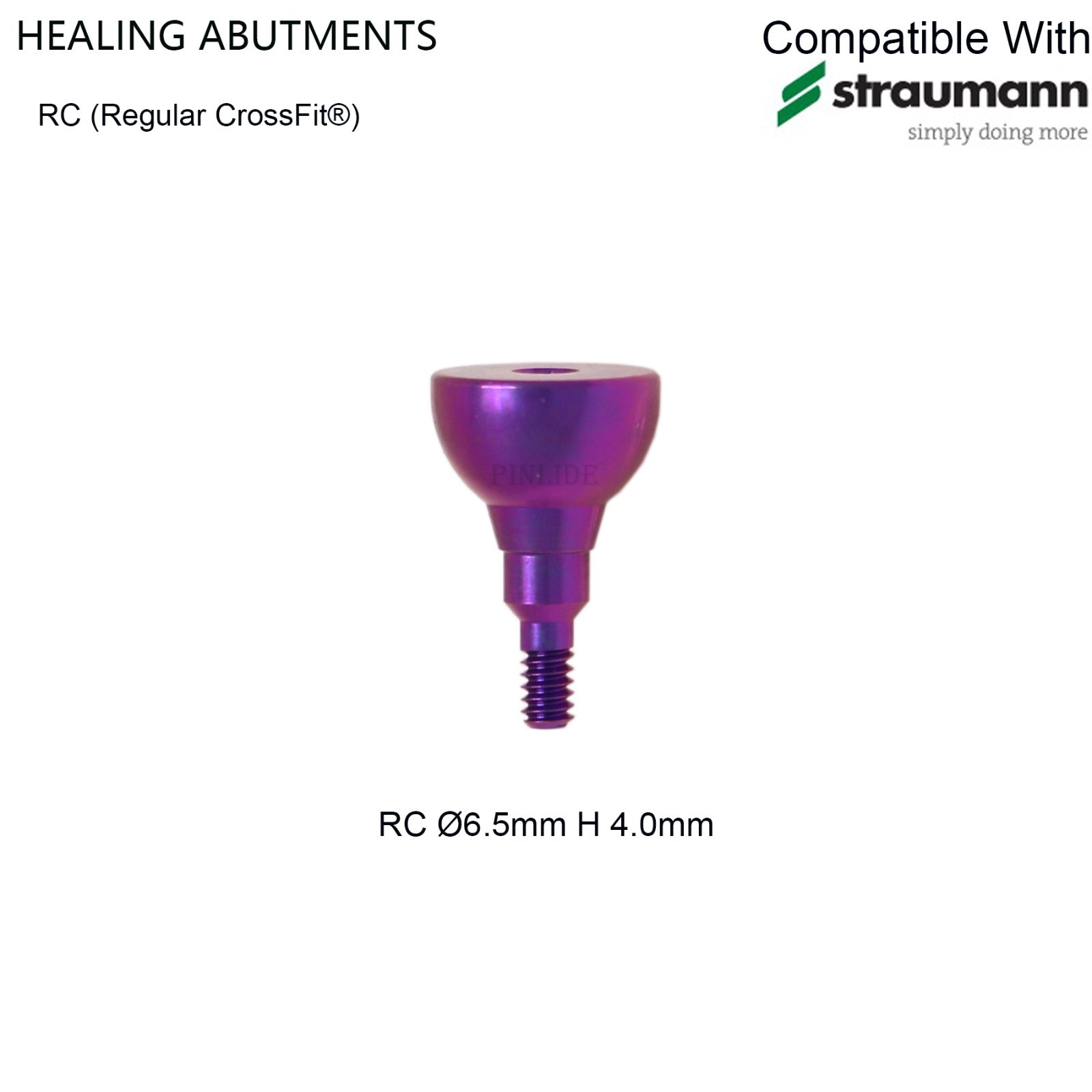 US Dental Healing Abutment Closure Compatible With Straumann ITI BoneLevel NC/RC