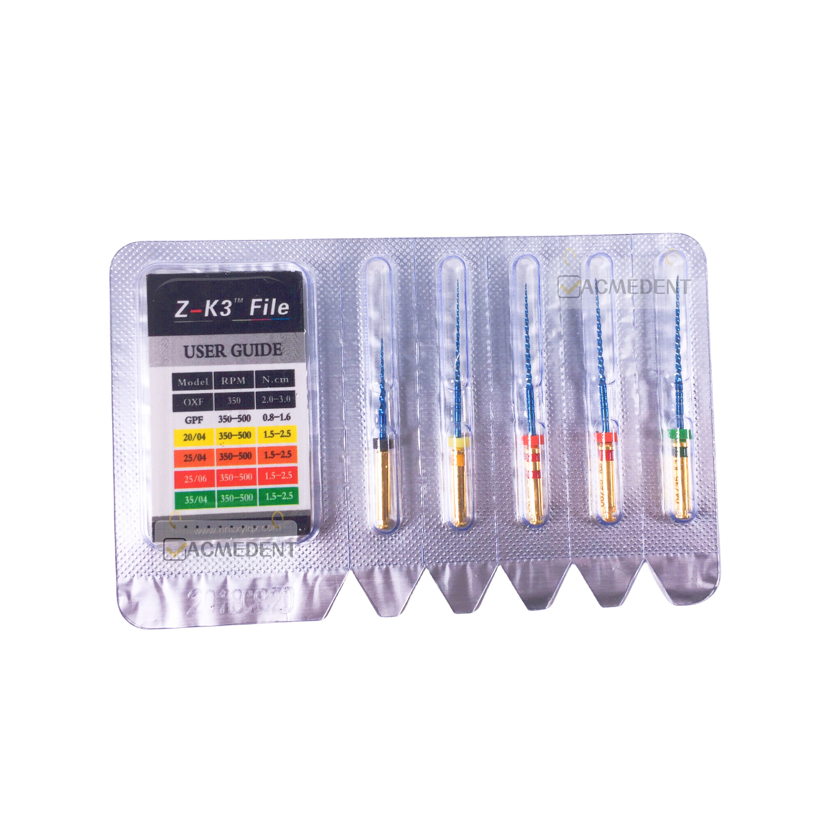 10-Packs Thermal Activity Dental Endo Root Canal Files Niti Rotary Britain K3