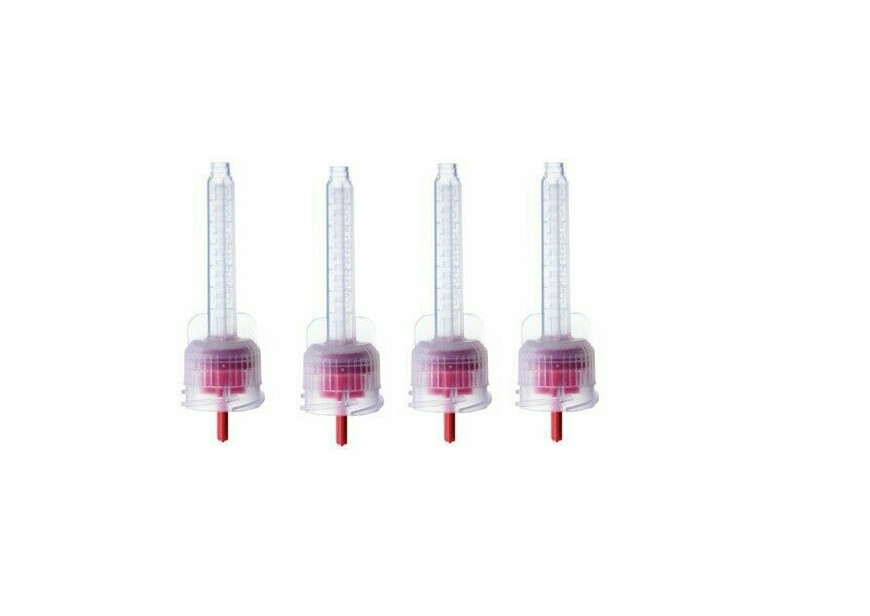 KETTENBACH DENTAL Red Mixing Tip for Low Viscosity 50/Pack (Replace Yellow Tips)