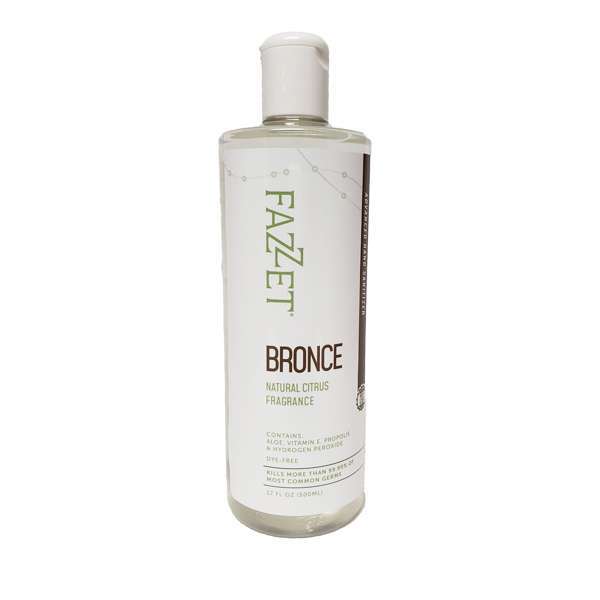 Fazzet Bronce Hand Sanitizer Gel – Citrus, 12x17oz Bottles/Case