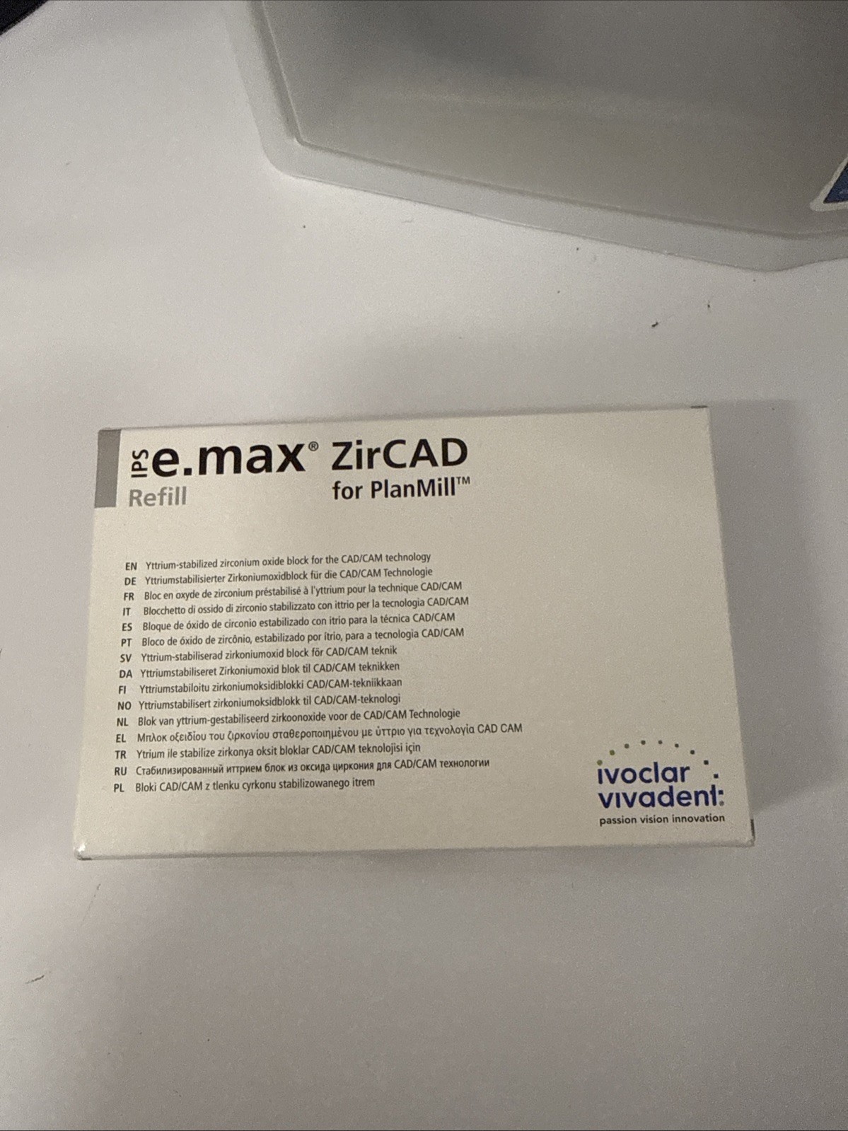 Emax Cad Planmill Cerec Blocks LT A2/C17 5pc Set