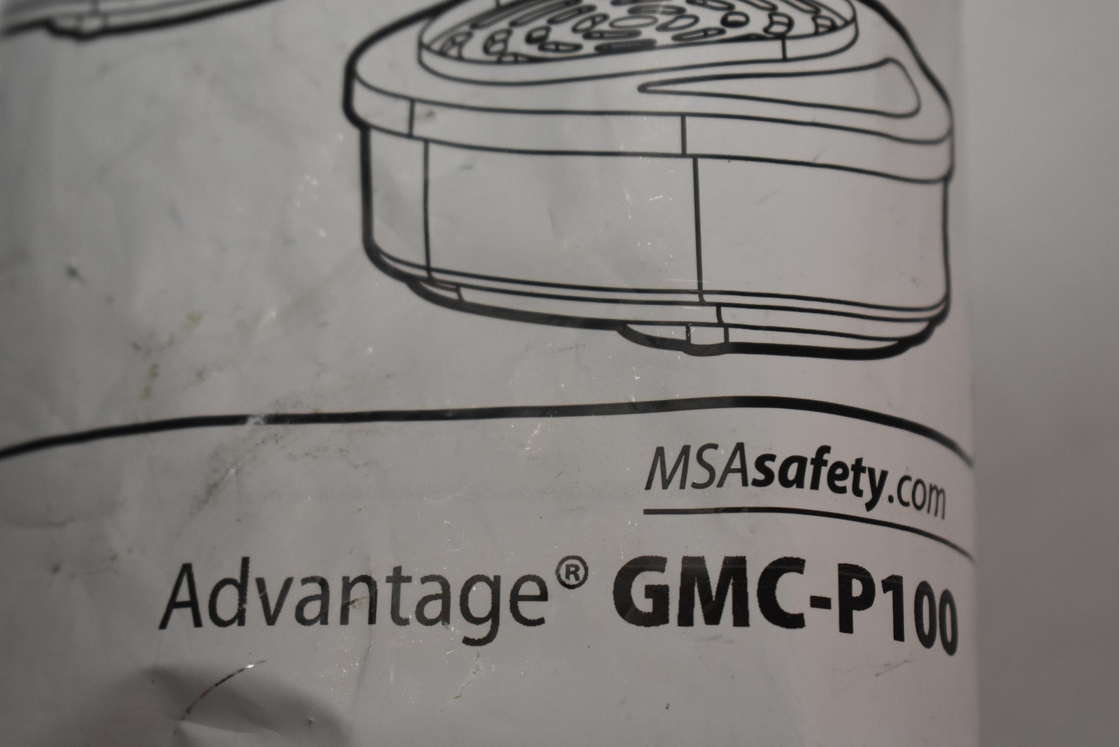 MSA Advantage GMC-P100 P100 OV/CL/HC/SD/CD/HS Respirator Cartridge 815364 New