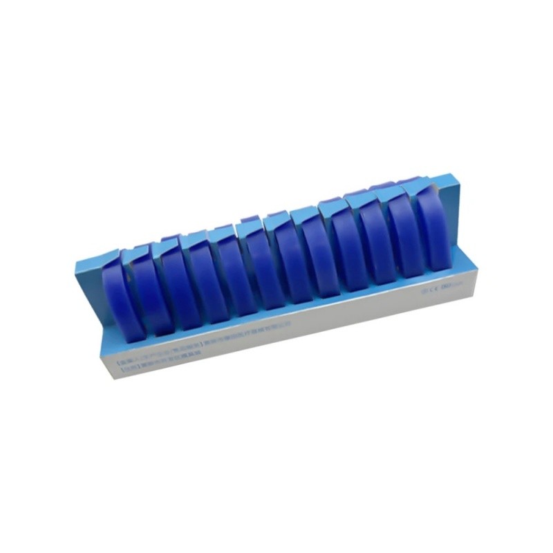 Dental U Shape Base Wax Rim Denture Casting Bite Block Occlusal Rim Model