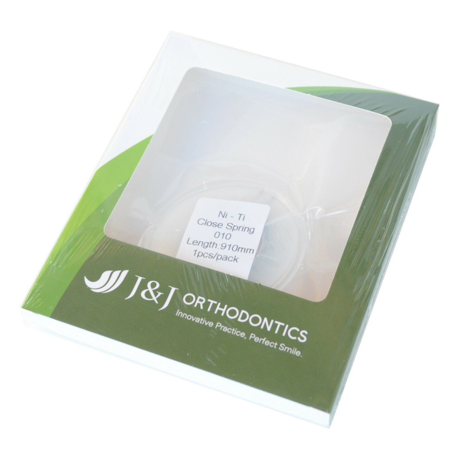 J&J Ortho™ Dental Orthodontic NiTi Closed Coil Spring Spool Roll 3′