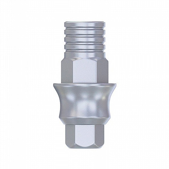 5x Dental Ti-Base Concave CAD/CAM Abut ment Internal Hexagonal Prosthetic