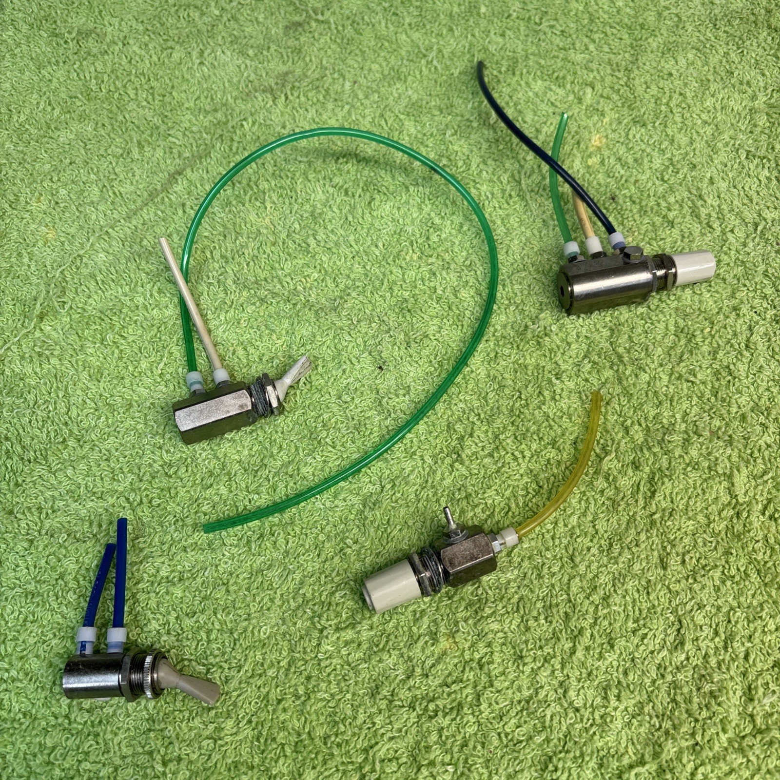 Dental Water air valves Quick Switch Kit filter toggle valves hoses wiring