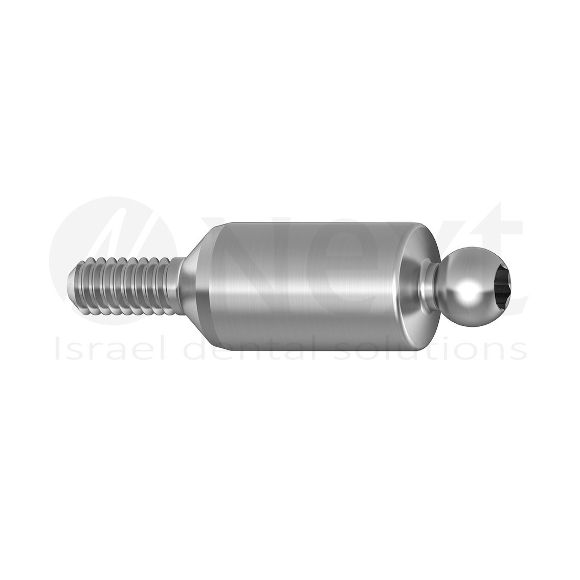 Lot x 10 Dental ball attachment abutment internal hex titanium 0.5 – 6 mm