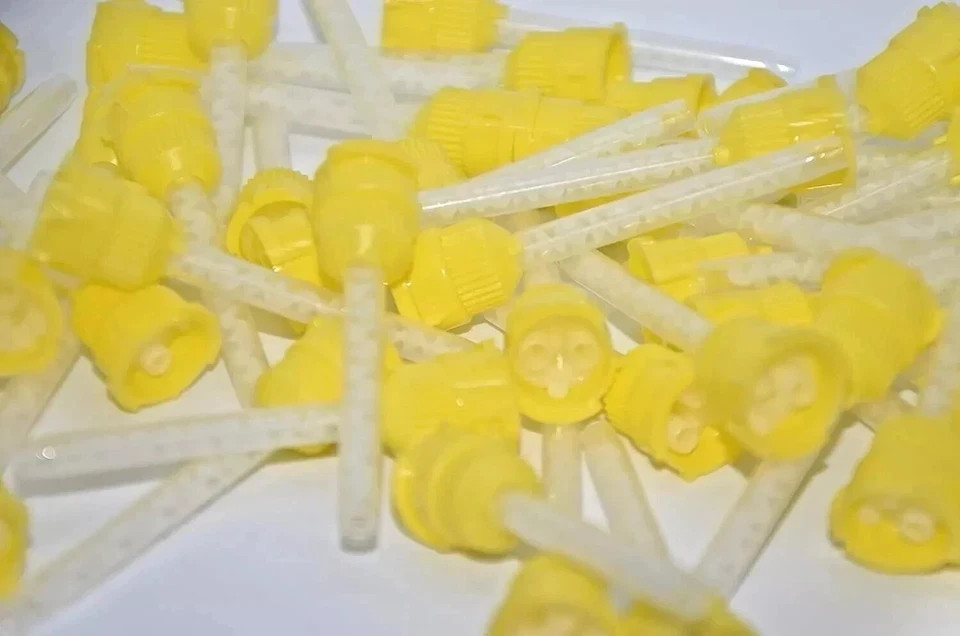Dental Mixing Tips HP Yellow (50 Tips) Impression HP Tips Yellow 4.2mm FREE SHIP