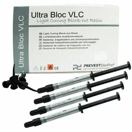 PREVEST ULTRA BLOC VLC LIGHT CURING BLOCK-OUT RESIN KIT Free Shipping