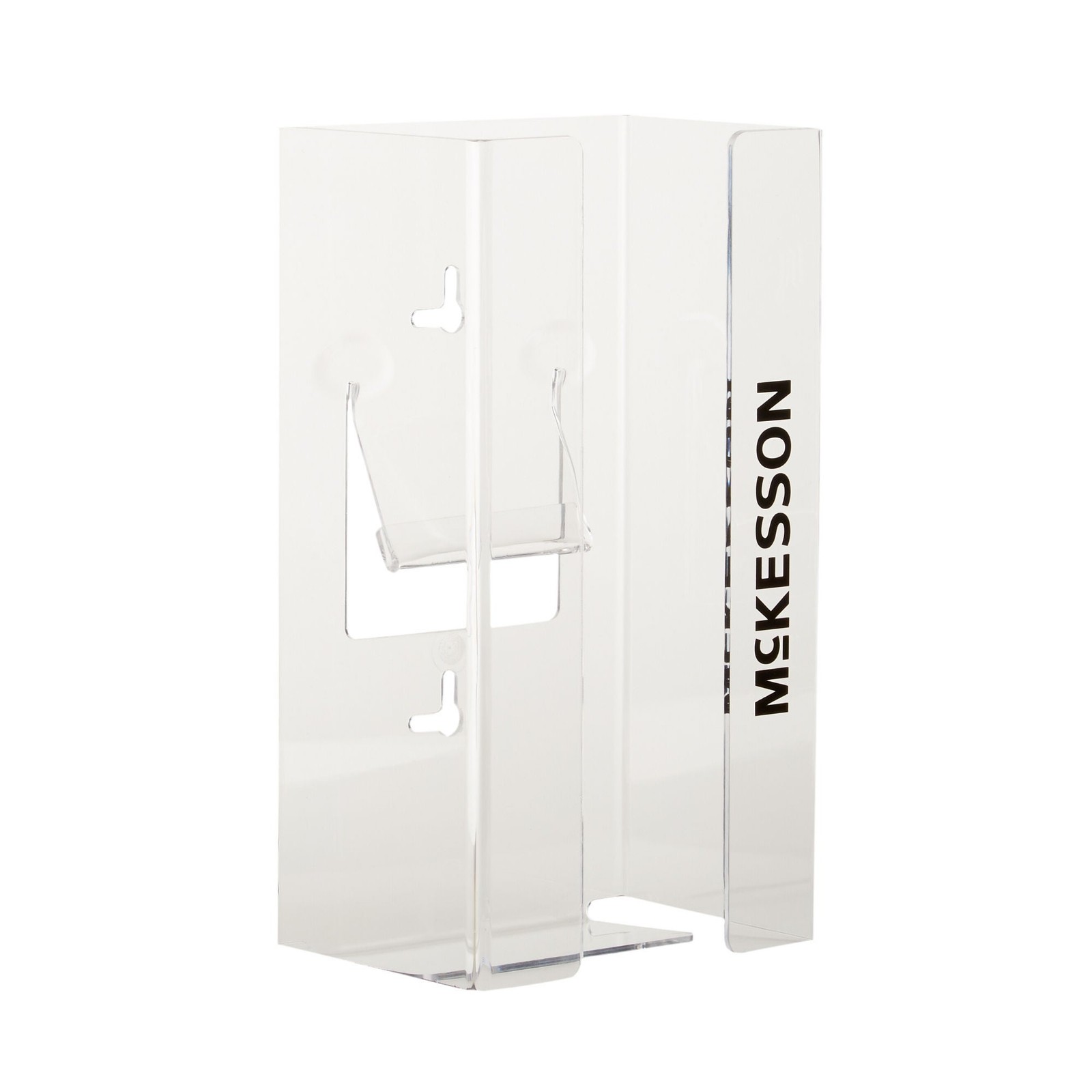 McKesson Glove Box Holder Clear Plastic 1-Box Capacity 16-6534 1 Each