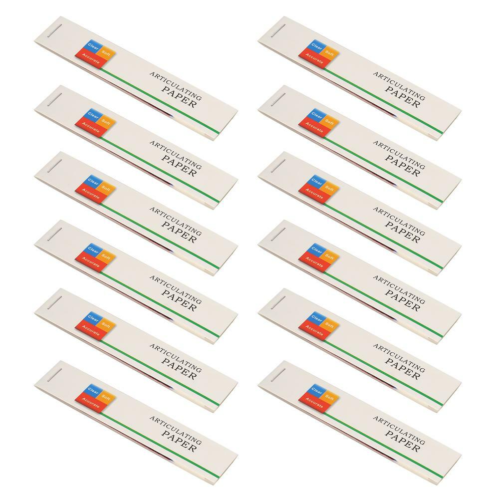 Articulating Paper Thick Blue 200 Pcs x 5 Boxes Dental USA