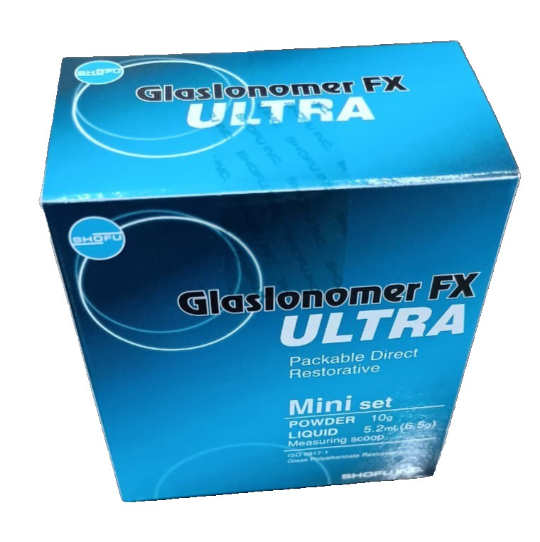 Shofu FX Ultra Bulk Fill Glass Ionomer Restorative A2 Dental Material Fast Set