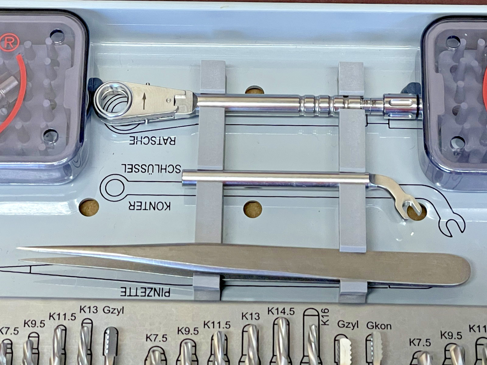 SIC Profi-line Dental Kit,Excellent As Pictured Items Only