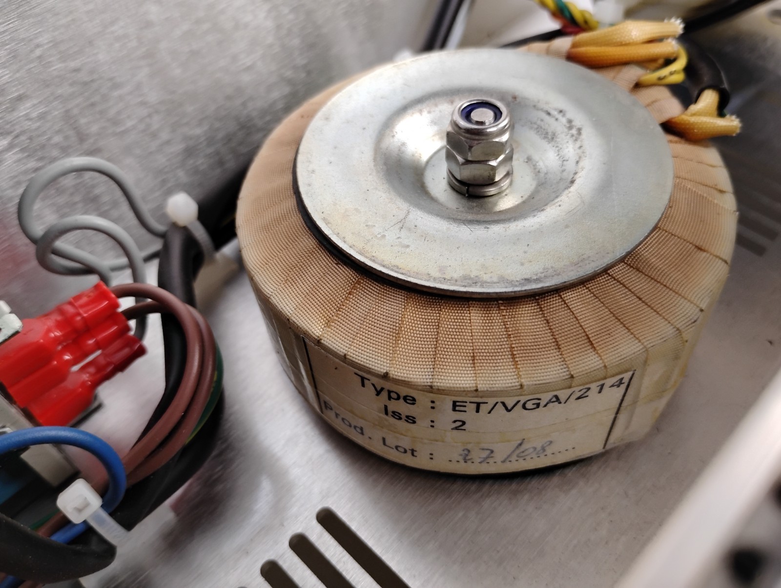 NO TARIFF AGILENT GC CONTROL BEAM UNIT DUAL TOROIDAL ET/VGA/213 ET/VGA/214 UNIT