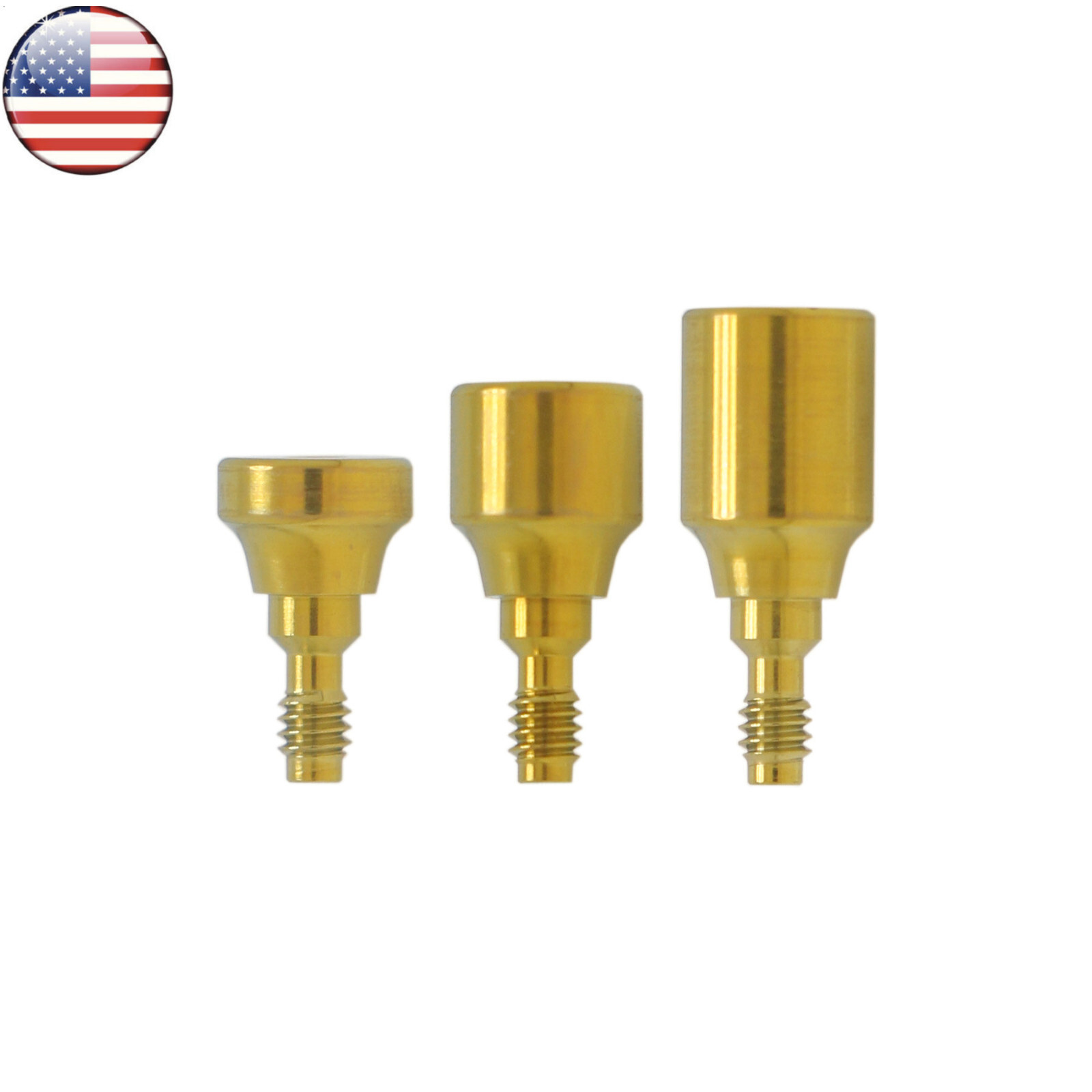 US NOBEL Dental Healing Abutment RP/NP Compatible Active ∅3.6 ∅5.0 ∅6.0 H3/5/7mm