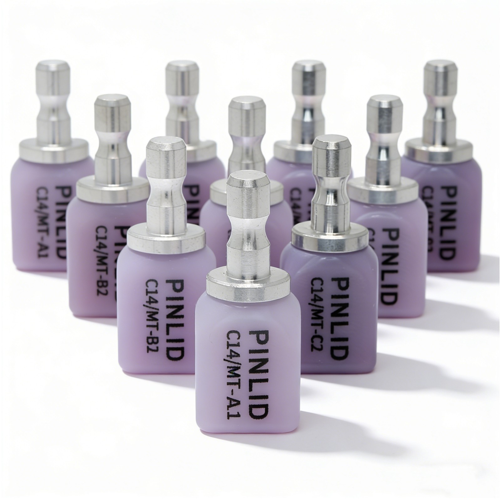 Dental C14 HT/LT/MT Lithium Disilicate CAD/CAM Blocks for CEREC e.max 5 PCS/Box