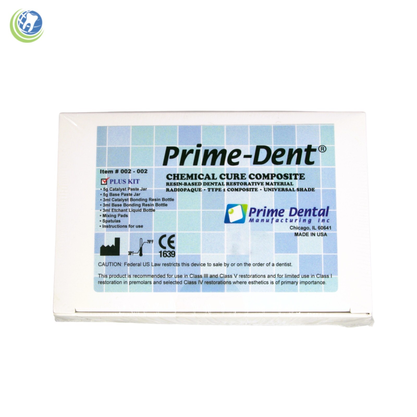 Dental Composite Self Cure Resin 5 gr x 5 gr with Bonding & Etchant Kit