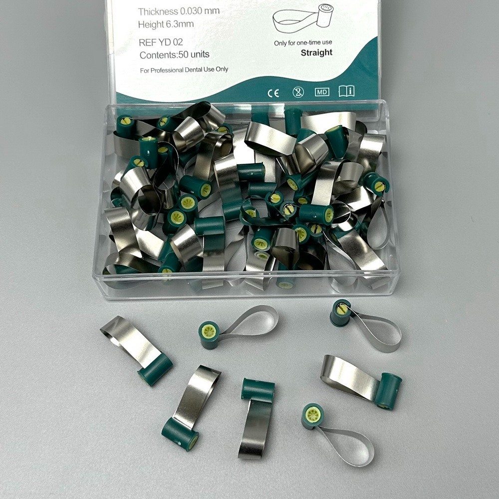 Dental Adapt SuperCap Steel Matrix M6 Matrices Thickness 0.03/0.038mm with tool