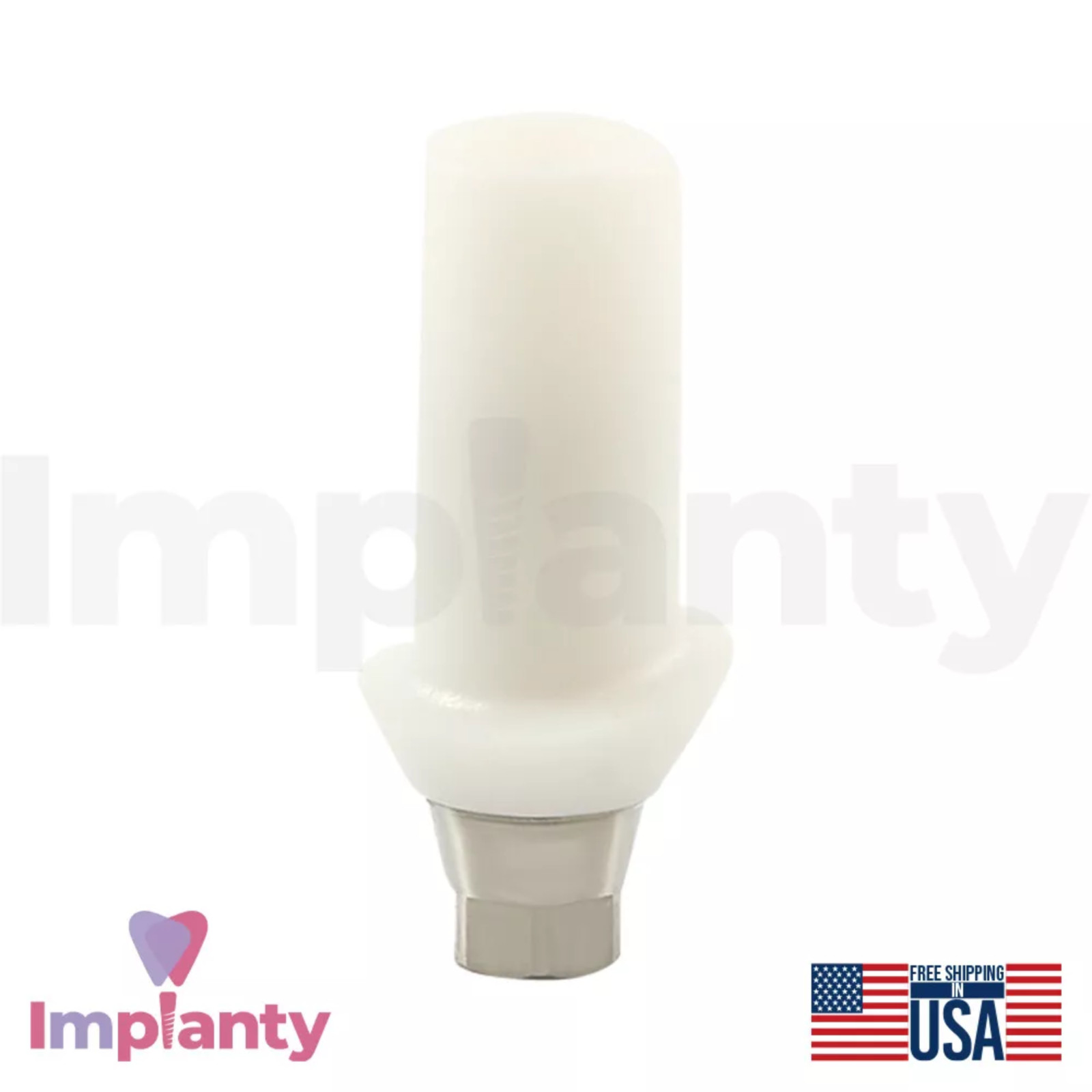 GDT Straight Zirconia Dental Prosthetic Conical 2.65mm Regular Platform RP