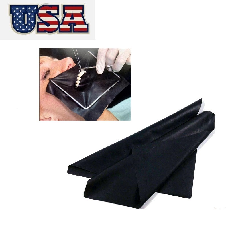 36 Pcs Dental Endodontic Rubber Dams Sheets Natural Latex 6″x6″ for Adult Dams