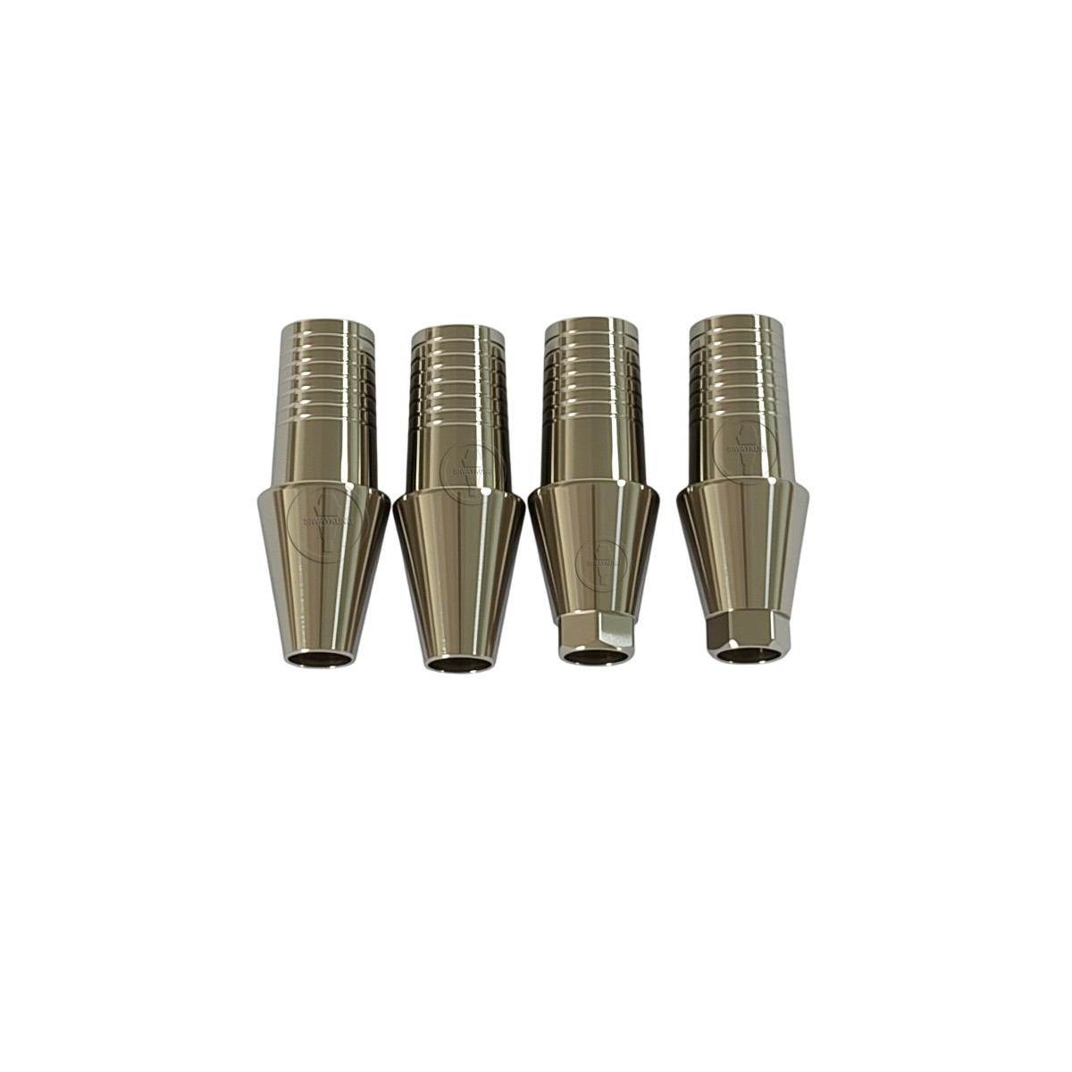 5 pcs Ti-base Abutment CAD/CAM fit to Hiossen Osstem platform Mini Regular