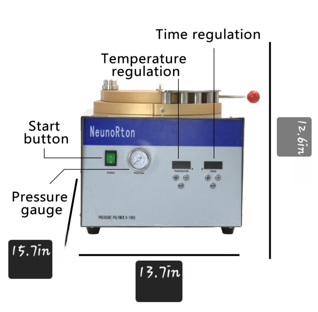 NeunoRton HS-S-1903 Dental Pressure Polymerizer for Dental Laboratory Dentistry